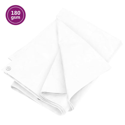 Lona 180 g/m² 2x3 m PEAD branco