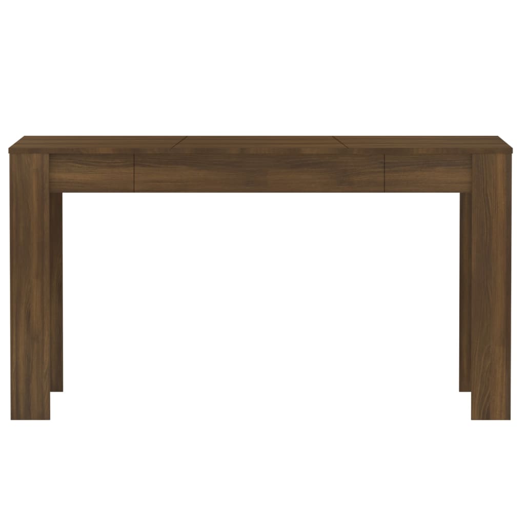 Mesa de Jantar Lunes de 140cm - Nogueira - Design Moderno