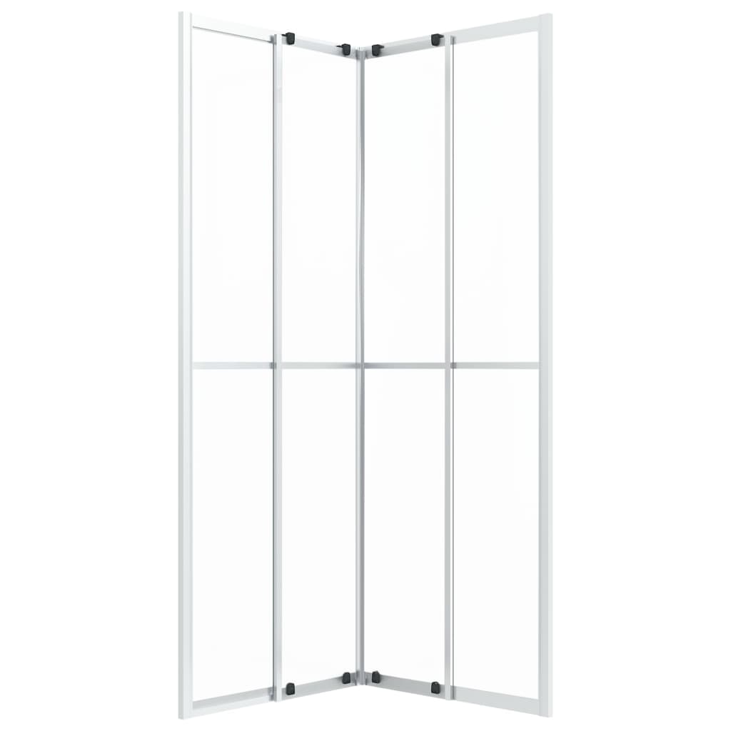 Cabine de duche ESG opaco 80x80x180 cm