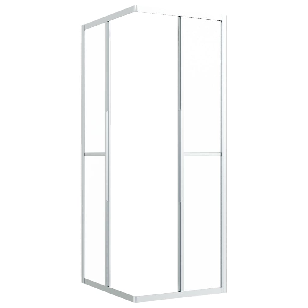 Cabine de duche ESG opaco 90x70x180 cm