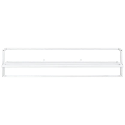 Toalheiro 95x25x22 cm ferro branco