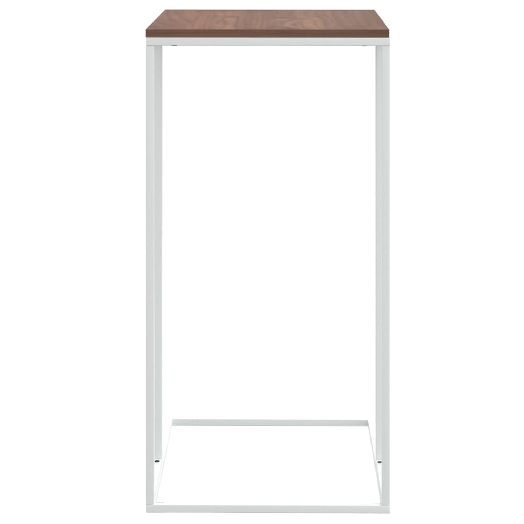 Mesa de apoio 40x30x59 cm derivados de madeira branco