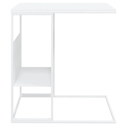 Mesa de apoio 55x36x59,5 cm derivados de madeira branco