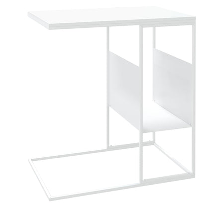 Mesa de apoio 55x36x59,5 cm derivados de madeira branco