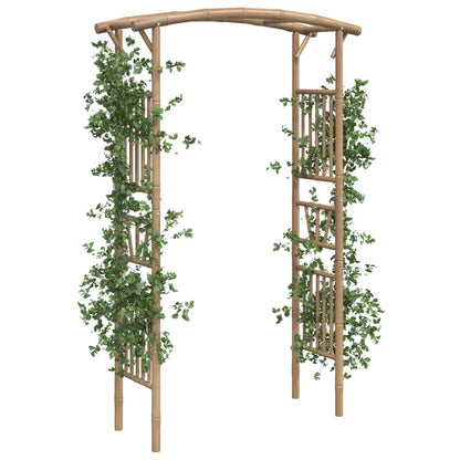 Arco para rosas em bambu 118x40x187 cm