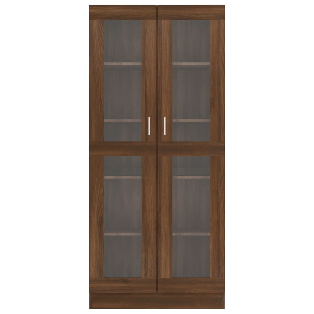 Vitrine Real de 185 cm - Nogueira - Design Moderno