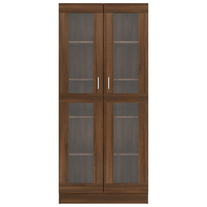 Vitrine Real de 185 cm - Nogueira - Design Moderno