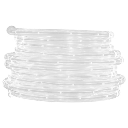 Cordão de luzes com 240 luzes LED 10 m PVC branco quente