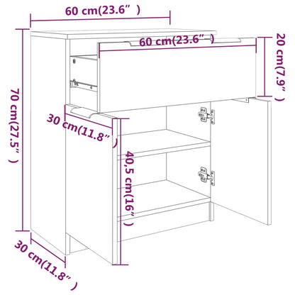 Aparador Flix de 60cm - Branco - Design Moderno