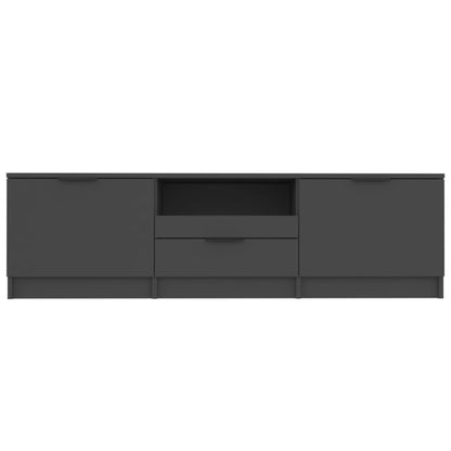 Móvel de TV Flix de 140cm - Preto Mate - Design Moderno