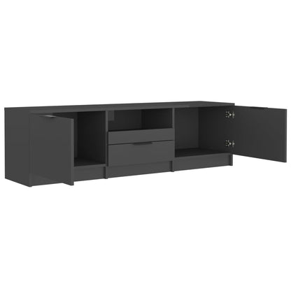 Móvel de TV Flix de 140cm - Preto Mate - Design Moderno