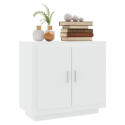 Aparador Judy com 2 Portas de 80 cm - Branco - Design Moderno