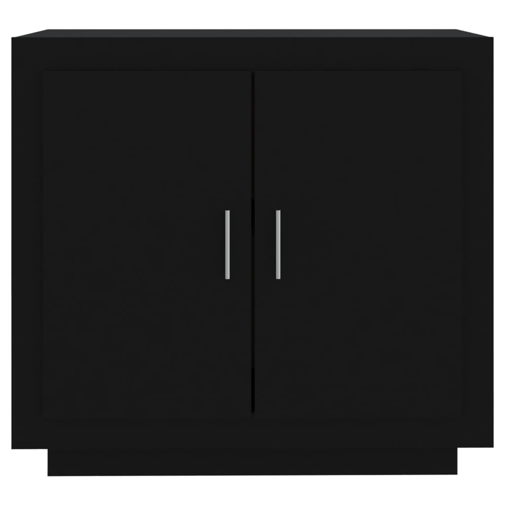 Aparador Judy com 2 Portas de 80 cm - Preto - Design Moderno