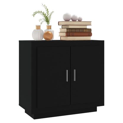 Aparador Judy com 2 Portas de 80 cm - Preto - Design Moderno