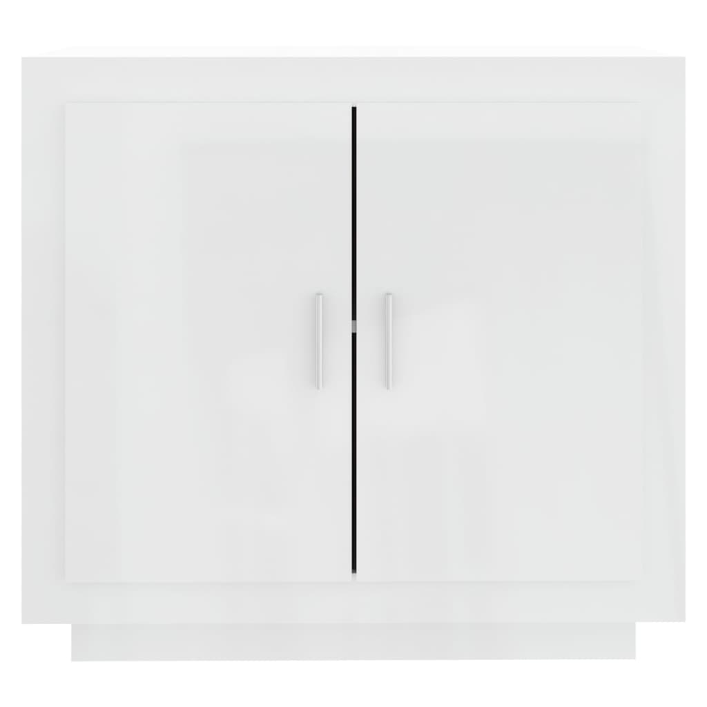 Aparador Judy com 2 Portas de 80 cm - Branco Brilhante - Design Moderno