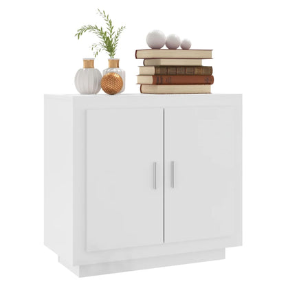 Aparador Judy com 2 Portas de 80 cm - Branco Brilhante - Design Moderno