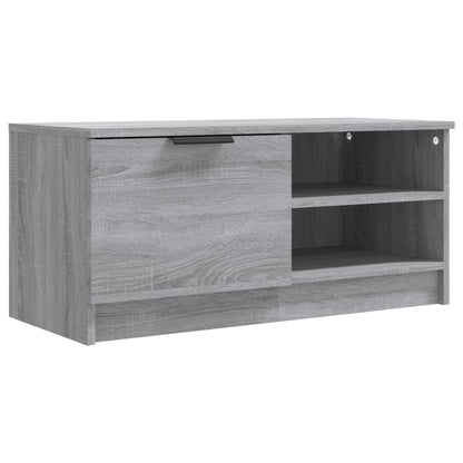 Armários TV 2pcs 80x35x36,5cm madeira proc. cor sonoma cinzento