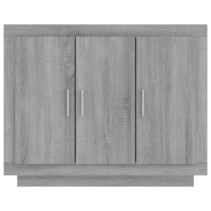 Aparador Davi de 3 Portas de 92cm - Cinzento - Design Moderno