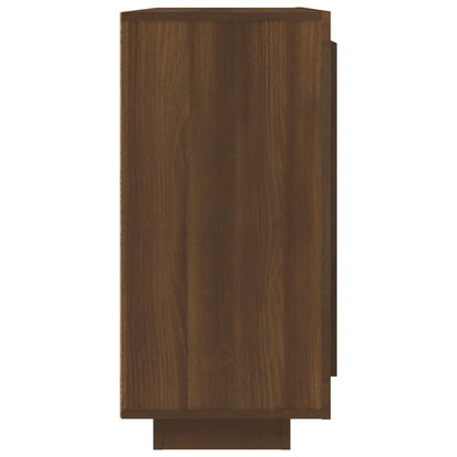 Aparador Davi de 3 Portas de 92cm - Nogueira - Design Moderno