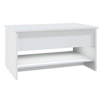 Mesa de Centro Ruan Elevável - Branco - Design Moderno