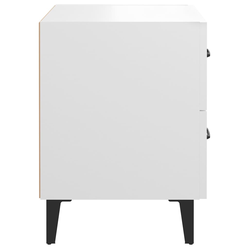 Mesa de cabeceira 40x35x47,5 cm branco