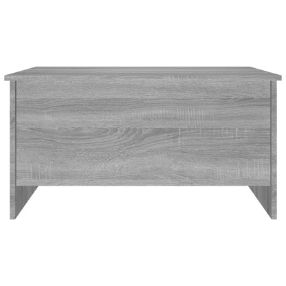 Mesa de Centro Beira Elevatória de 80 cm - Cinzento - Design Moderno