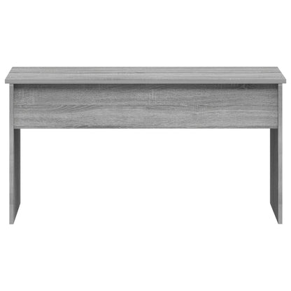 Mesa de Centro Beira Elevatória de 102 cm - Cinzento - Design Moderno