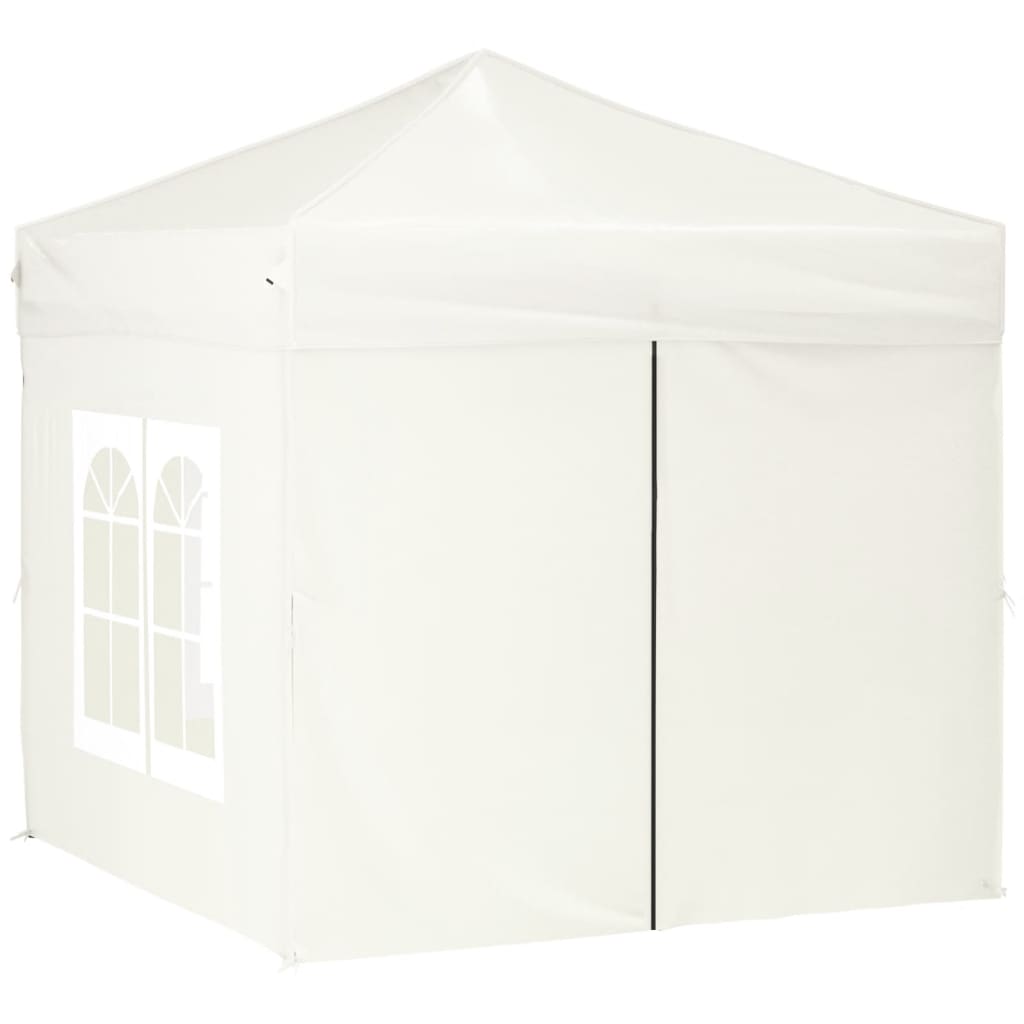 Tenda Dobrável Pop-Up Paddock Profissional Impermeável - 2x2 m - Creme