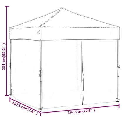 Tenda Dobrável Pop-Up Paddock Profissional Impermeável - 2x2 m - Creme