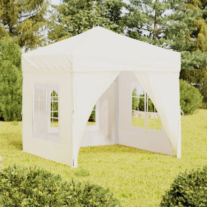 Tenda Dobrável Pop-Up Paddock Profissional Impermeável - 2x2 m - Creme