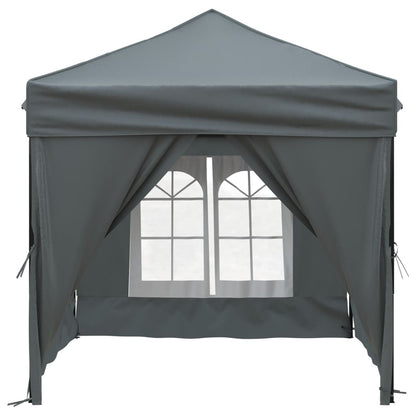 Tenda Dobrável Pop-Up Paddock Profissional Impermeável - 2x2 m - Antracite