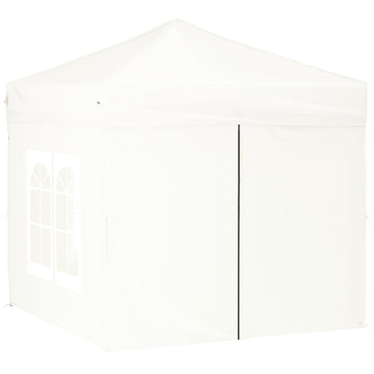 Tenda Dobrável Pop-Up Paddock Profissional Impermeável - 2x2 m - Branco