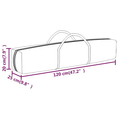 Tenda para festas dobrável 3x3 m azul