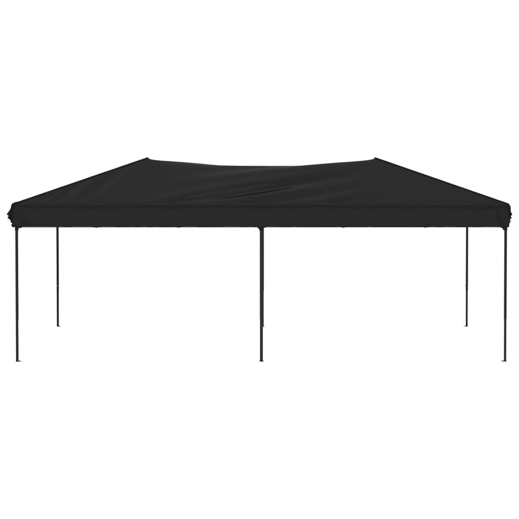 Tenda para festas dobrável 3x6 m preto