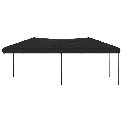 Tenda para festas dobrável 3x6 m preto