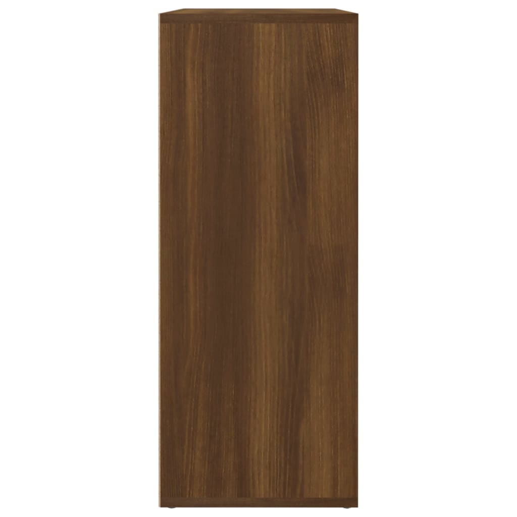 Aparador Label com 2 Portas de 60 cm - Castanho - Design Moderno