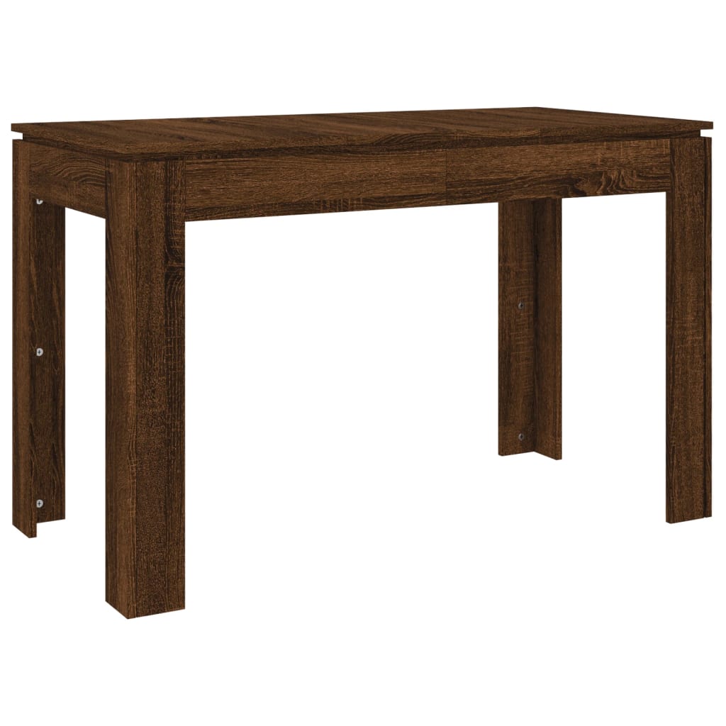 Mesa de Jantar Luna de 120cm - Nogueira - Design Minimalista