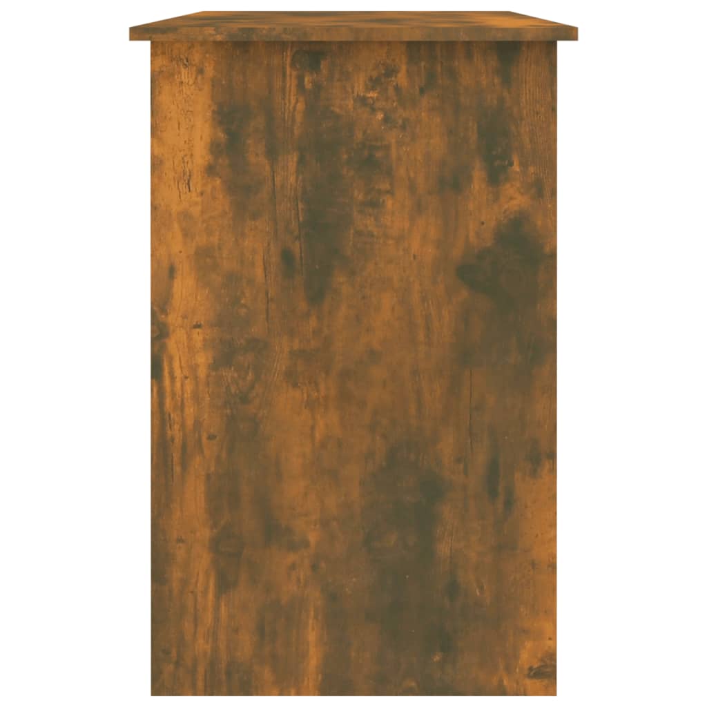 Secretária Woki com 1 Gaveta e Porta de 100 cm - Madeira Rústica - Design Moderno