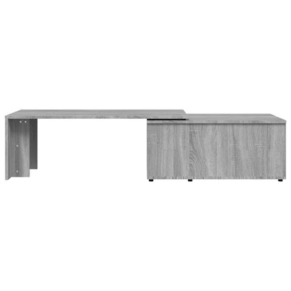 Mesa de centro 150x50x35 cm derivados de madeira cinza sonoma