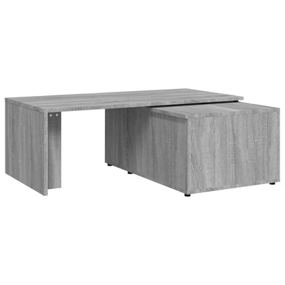 Mesa de centro 150x50x35 cm derivados de madeira cinza sonoma