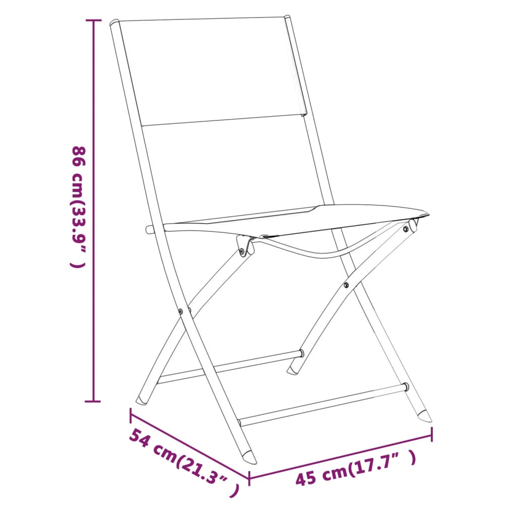 5 pcs conjunto de jantar para jardim cinzento e preto