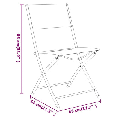 9 pcs conjunto de jantar para jardim cinzento e preto