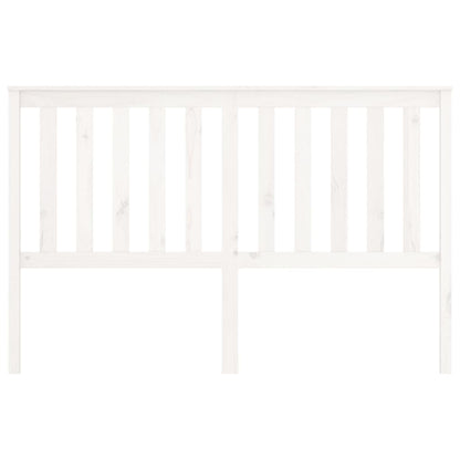 Cabeceira de cama 156x6x101 cm pinho maciço branco