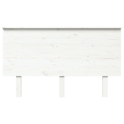 Cabeceira de cama 139x6x82,5 cm pinho maciço branco