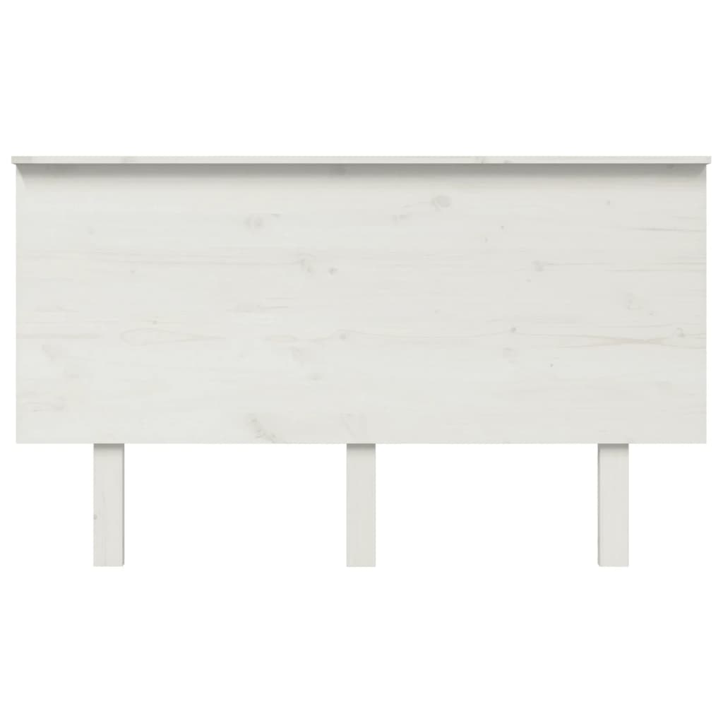 Cabeceira de cama 184x6x82,5 cm pinho maciço branco