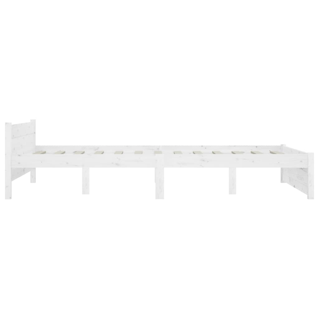 Estrutura de cama c/ gavetas 140x190 cm branco