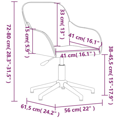 Cadeiras de jantar giratórias 2 pcs veludo azul