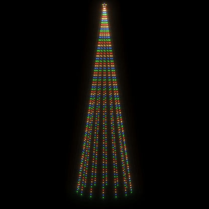 Árvore de Natal em cone 1134 LEDs 230x800 cm colorido