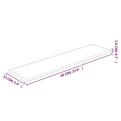 Painel de parede 12 pcs 60x15cm tecido 1,08 m² cor cinza-escuro