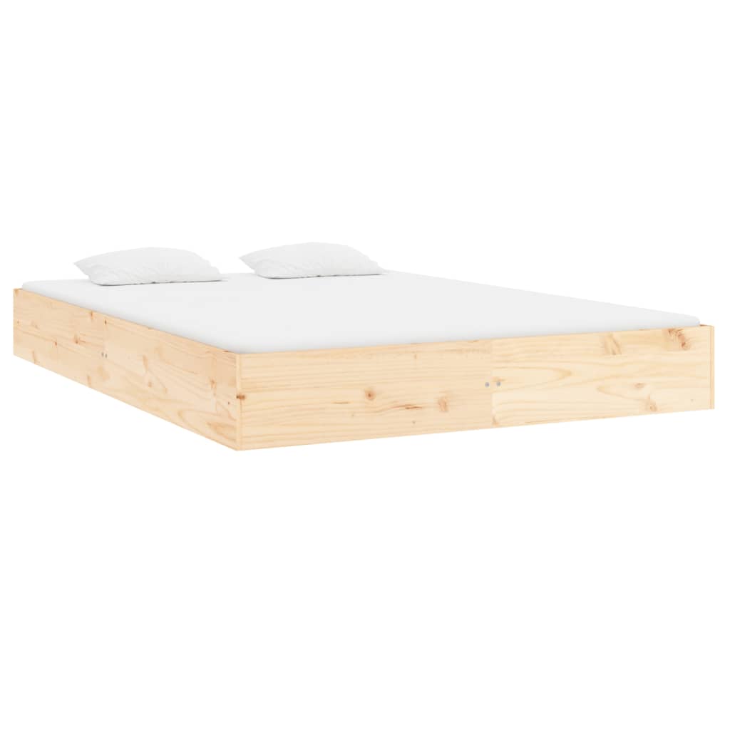 Estrutura de cama super king 180x200 cm madeira maciça